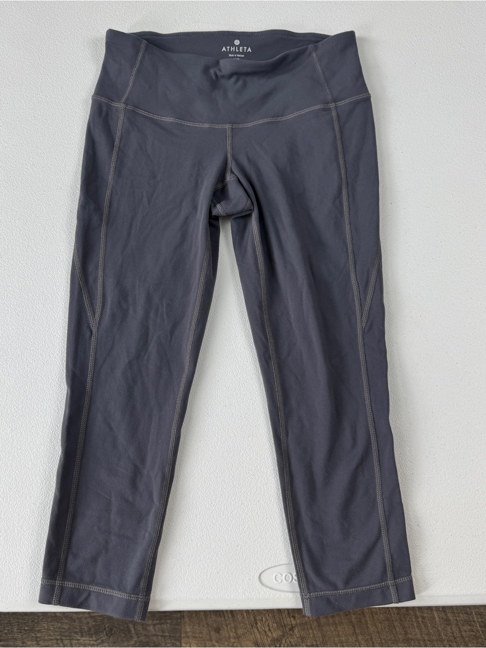 Athleta Capri Leggings Womens XS Gray Pull On‎ Activewear